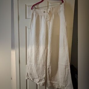 Lilly Pulitzer Palazzo White Pants